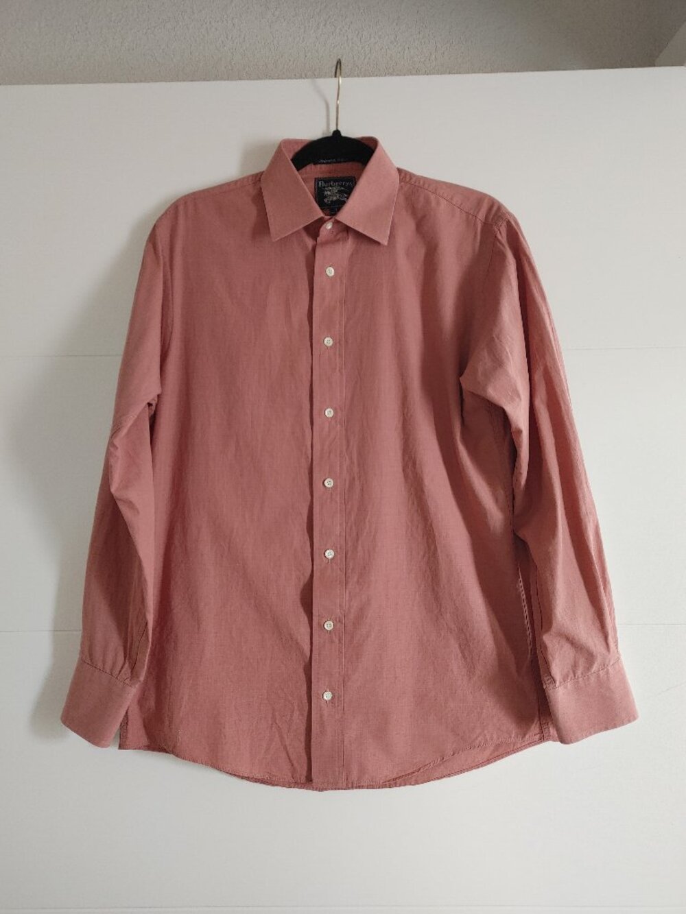 Burberry Men’s Long Sleeve Shirt – Size S – Classic Style - Picture 2 of 16